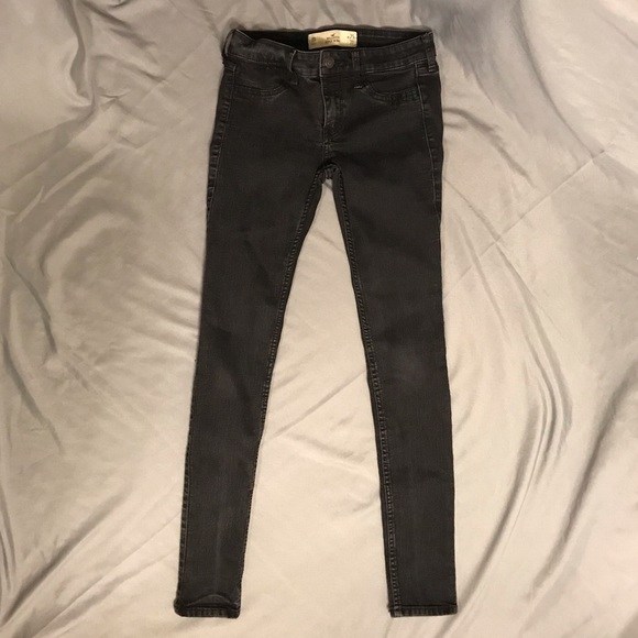 Ultra High-Rise Super Skinny Jeans, 25x31, Black - Picture 4 of 15